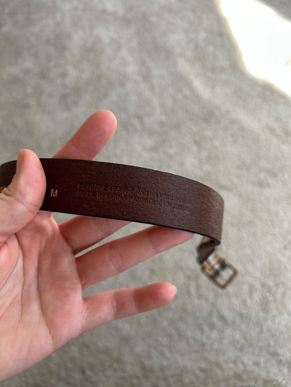 Anthropologie Plaid Belt - Picture 5 of 5